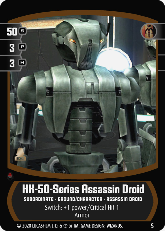 Hk-50-Series Assassin Droid