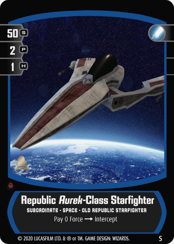 Republic Aurek-Class Starfighter