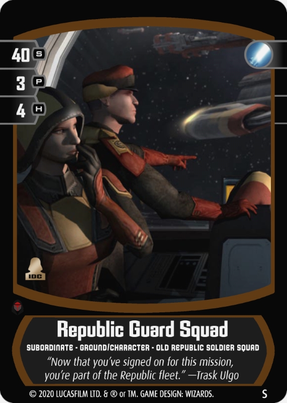 Republic Guard Squad
