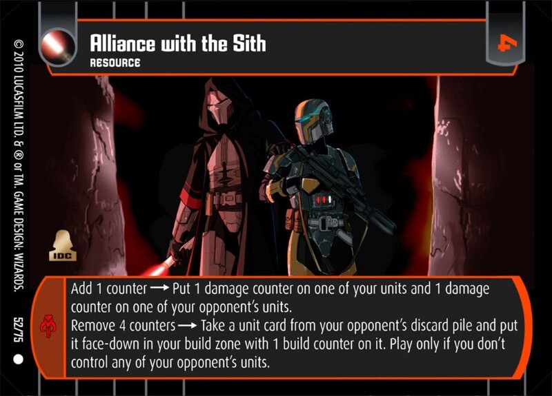 Alliance with the Sith