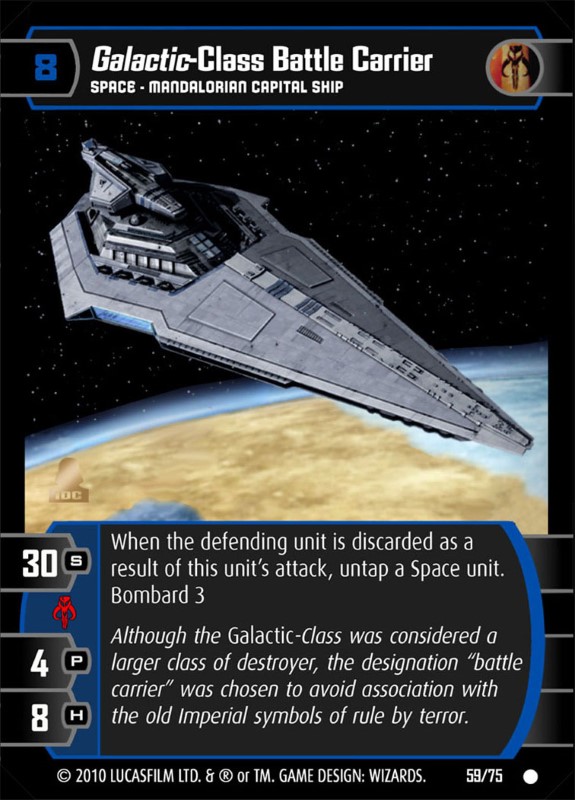 Galactic-Class Battle Carrier