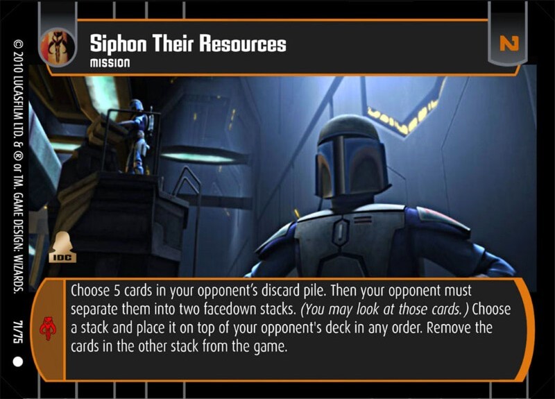 Siphon Their Resources