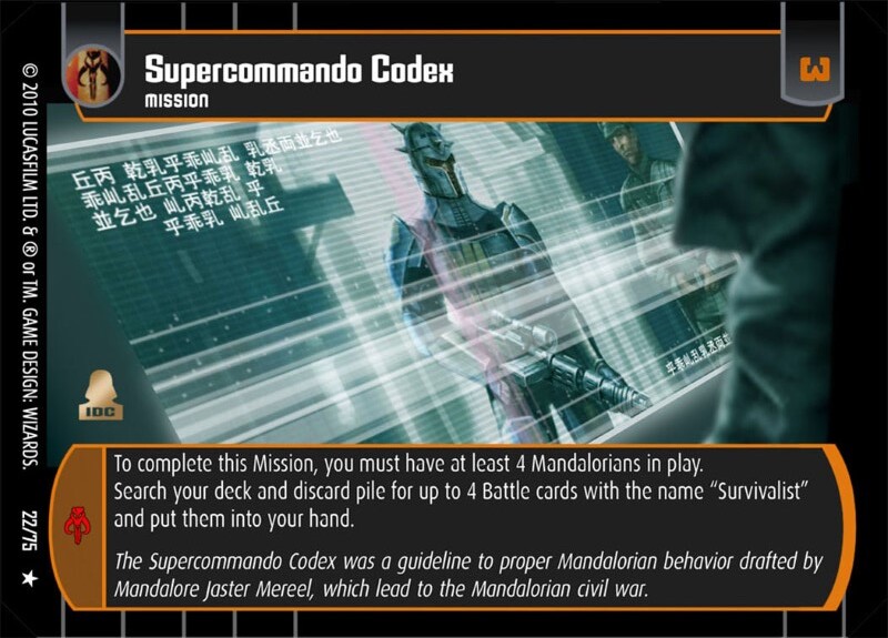 Supercommando Codex