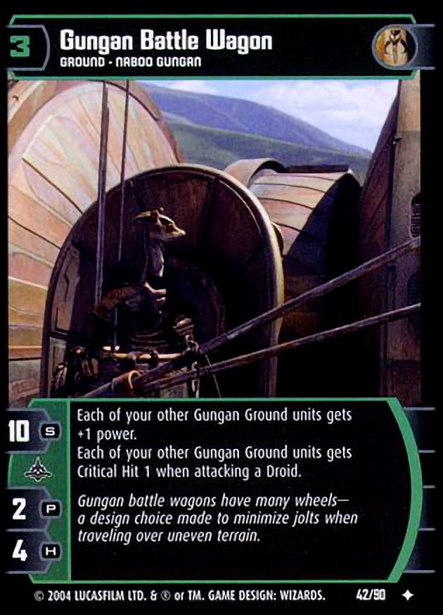 Gungan Battle Wagon