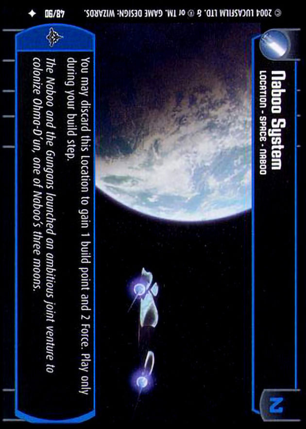 The Cantina Star Wars Trading Card Game