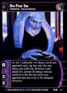 Orn Free Taa (A) Card - Star Wars Trading Card Game