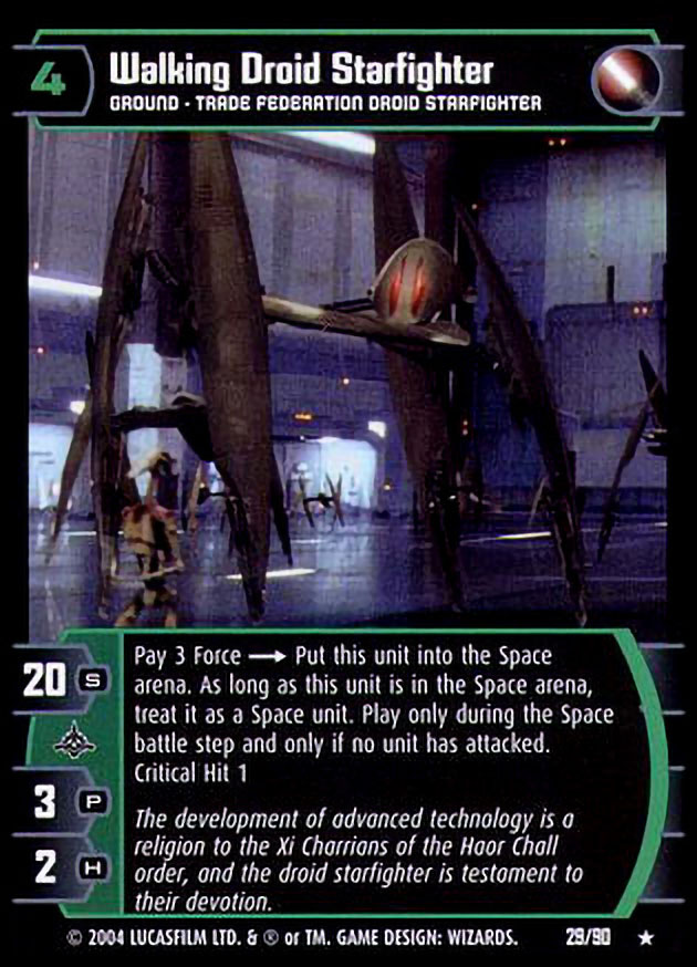Walking Droid Starfighter