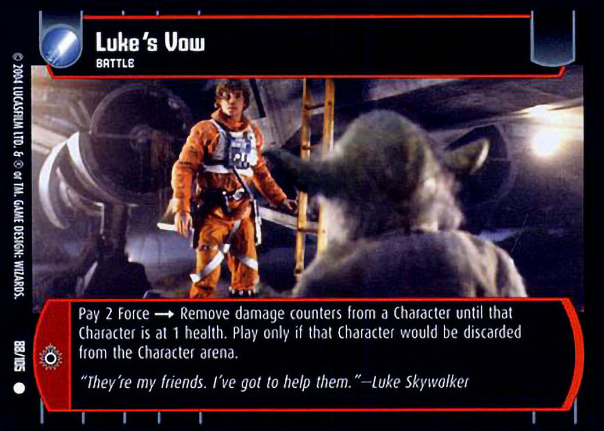 Luke's Vow