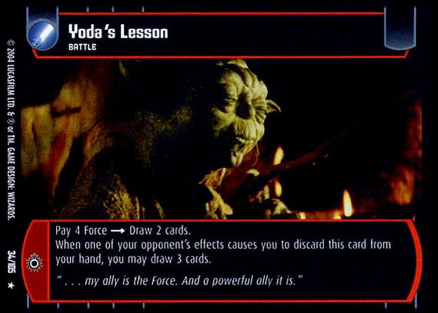 Yoda's Lesson