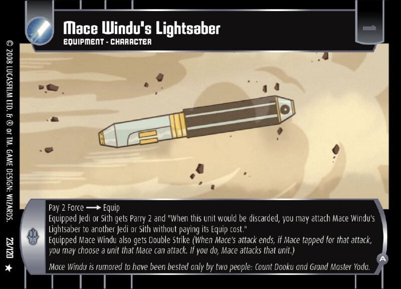 Mace Windu's Lightsaber (A)