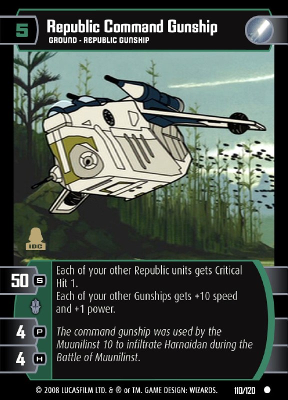 Republic Command Gunship