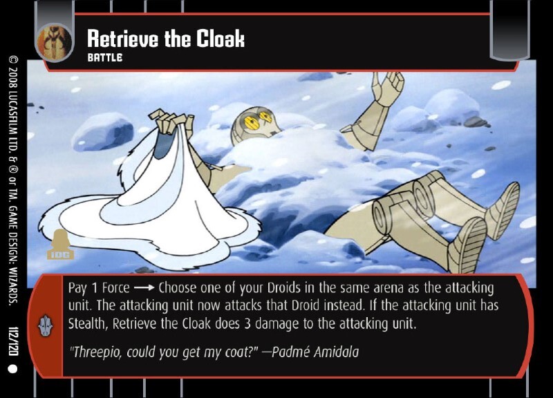 Retrieve the Cloak