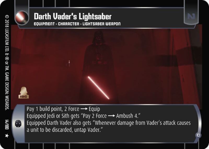 Darth Vader's Lightsaber  (C)