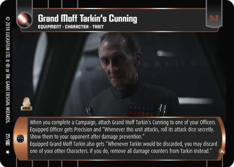 Grand Moff Tarkin's Cunning (A)