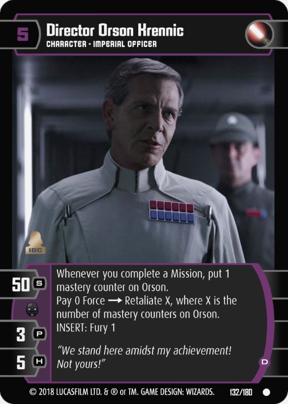 Director Orson Krennic (D)