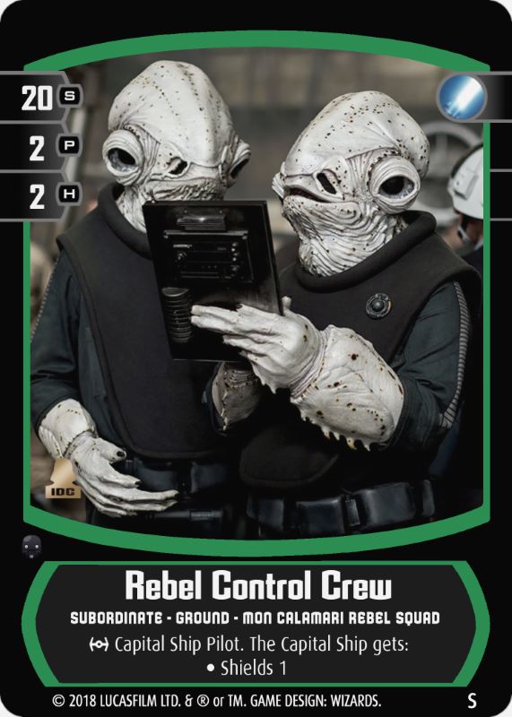 Rebel Control Crew