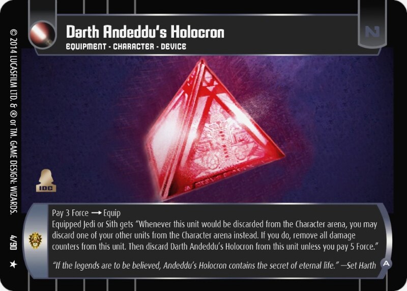 Darth Andeddu's Holocron (A)
