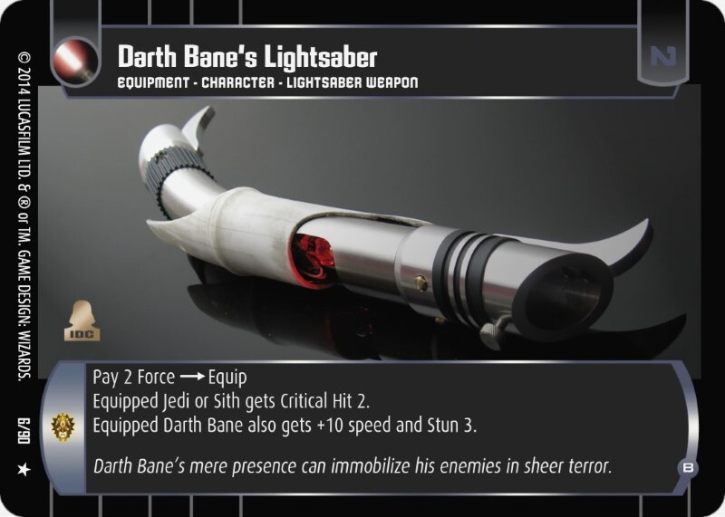 Darth Bane's Lightsaber (B)