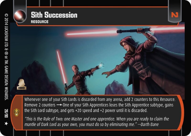 Sith Succession