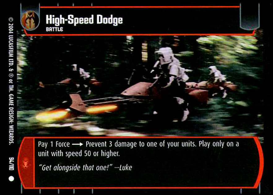 High-Speed Dodge