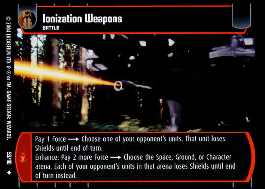 Ionization Weapons