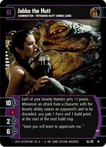 Jabba the Hutt (B) Card - Star Wars Trading Card Game