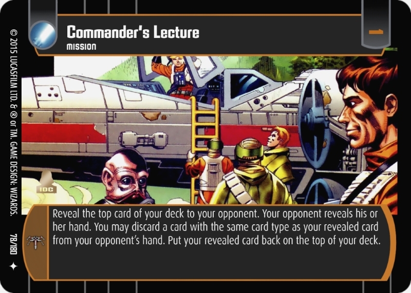 Commander's Lecture