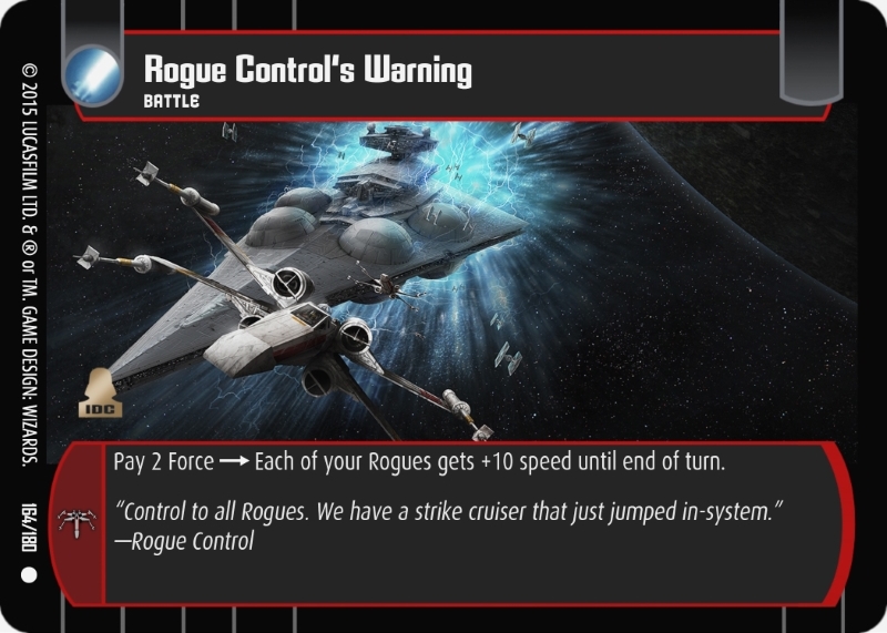 Rogue Control's Warning