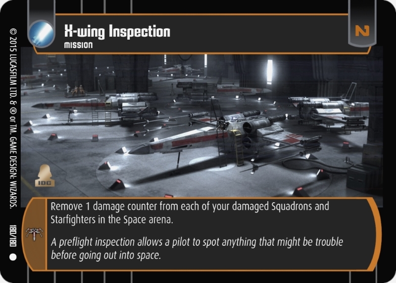 X-Wing Inspection