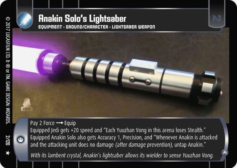 Anakin Solo's Lightsaber (A)