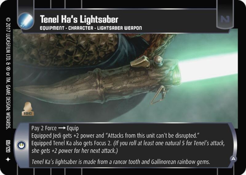 Tenel Ka's Lightsaber (A)