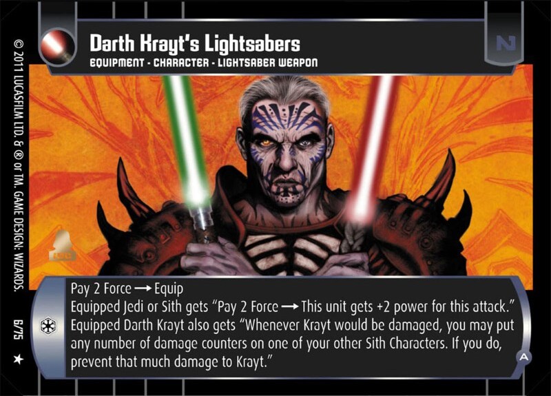 Darth Krayt's Lightsaber (A)