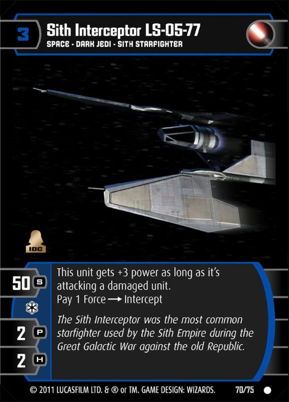 Sith Interceptor LS-05-77