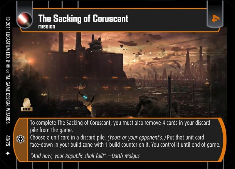 The Sacking of Coruscant
