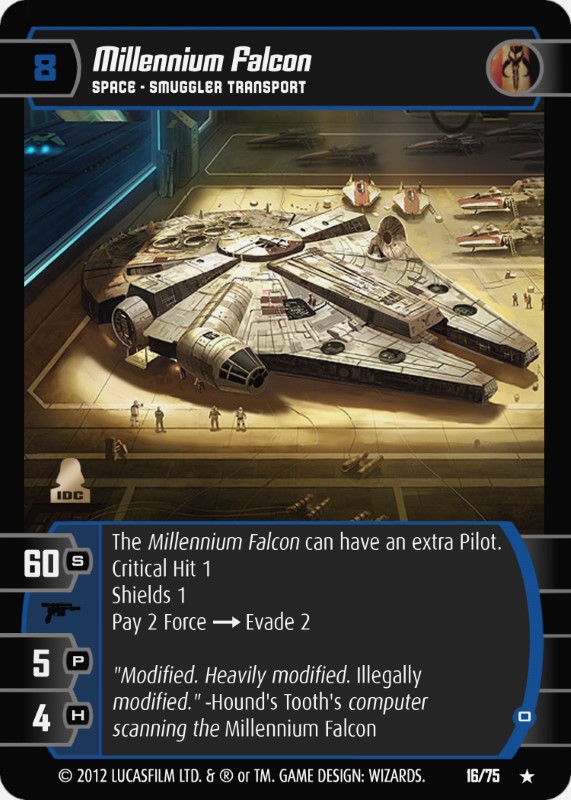 star wars e3 otc millennium falcon