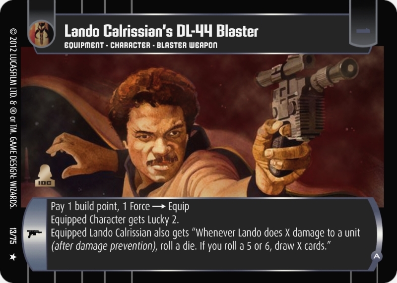 Lando Calrissian's DL-44 Blaster Pistol (A)