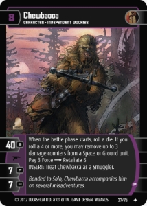 Chewbacca (P) Card - Star Wars Trading Card Game