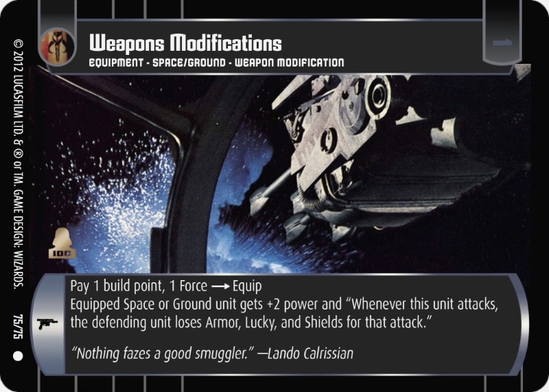 Weapons Modifications