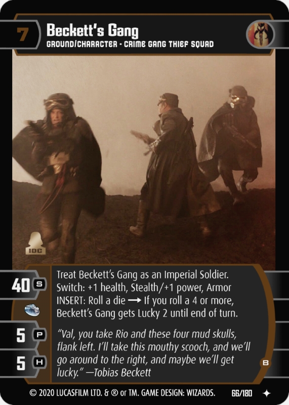 Beckett's Gang (B)
