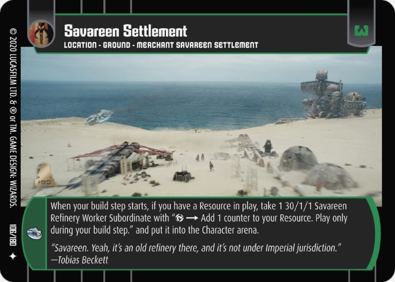 Savareen Settlement