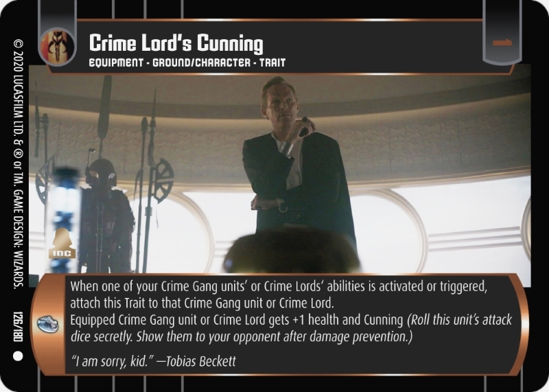 Crime Lord's Cunning