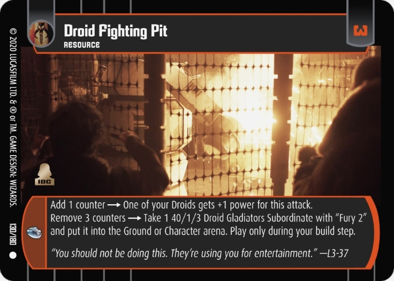 Droid Fighting Pit