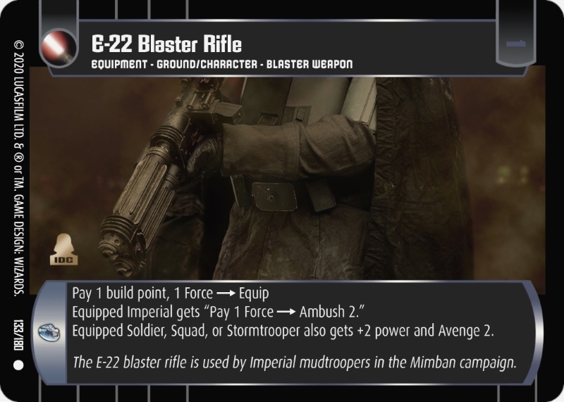 E-22 Blaster Rifle