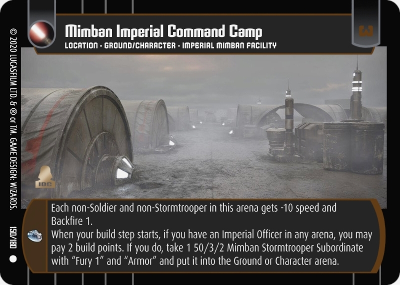 Mimban Imperial Command Camp