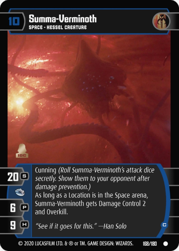 Summa-Verminoth (C) Card - Star Wars Trading Card Game