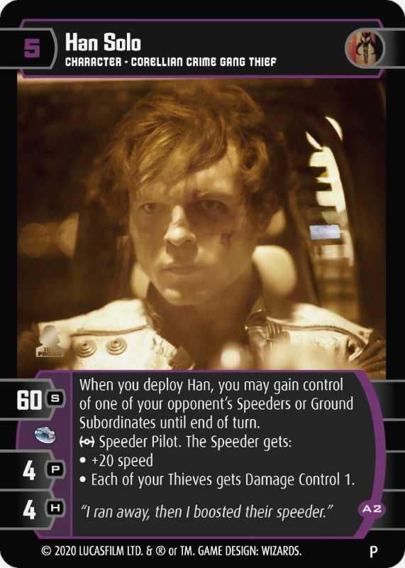 Han Solo (A2) (Promo)