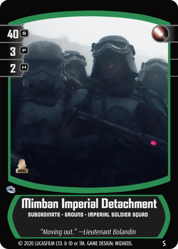 Mimban Imperial Detachment