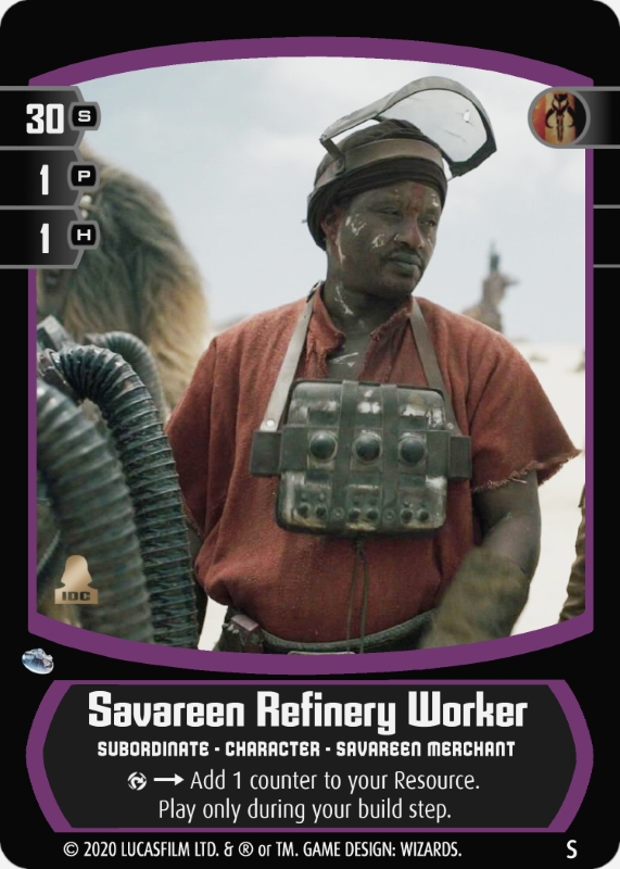 Savareen Refinery Worker