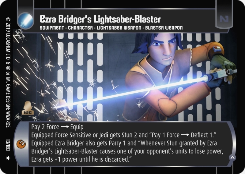 Ezra Bridger's Lightsaber-Blaster (A)