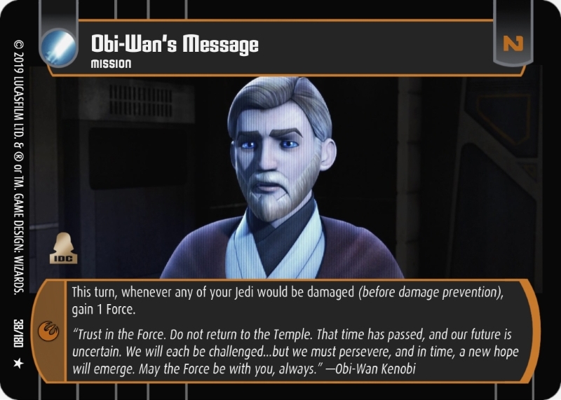 Obi-Wan's Message